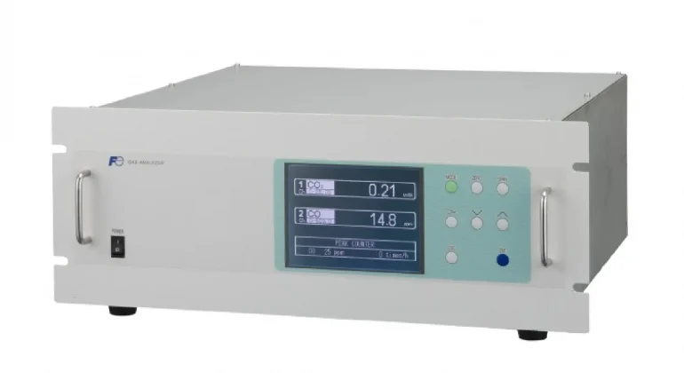 A photo of a gas analyzer.