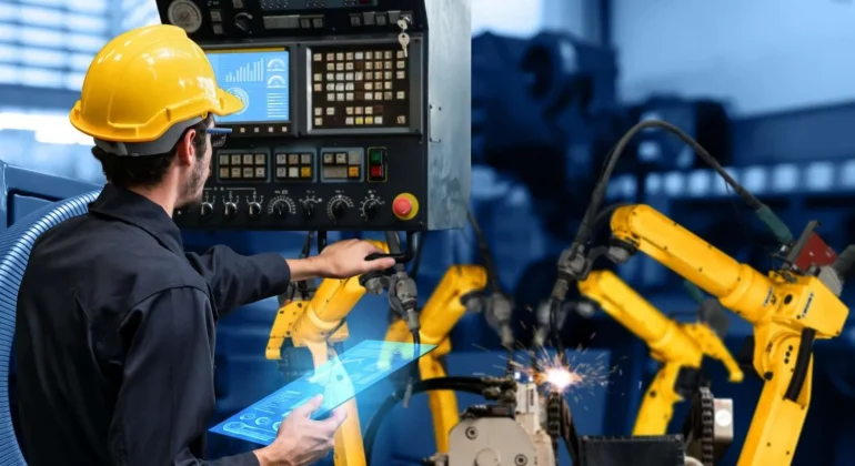 Fuji Electric industrial automation systems in a modern factory