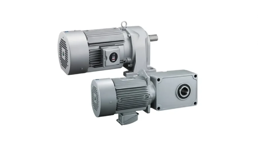 A photo of an AC/DC motor.